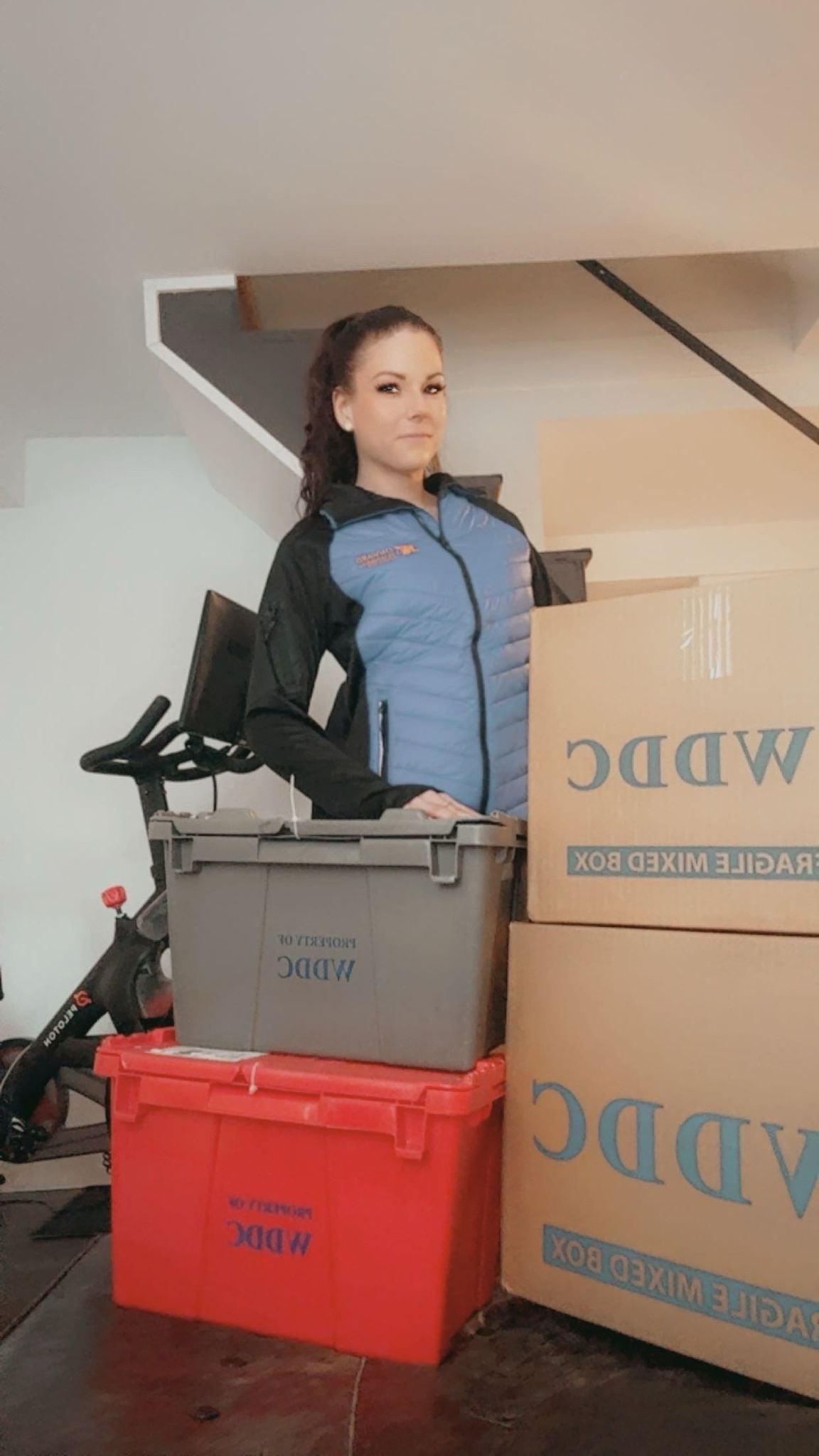 Onward team member taking a booking call